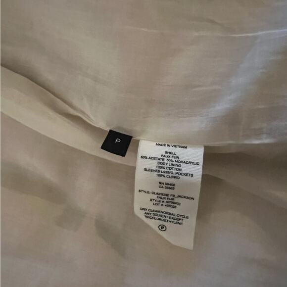 Theory Clairene Faux Fur Coat - Picture 7 of 9